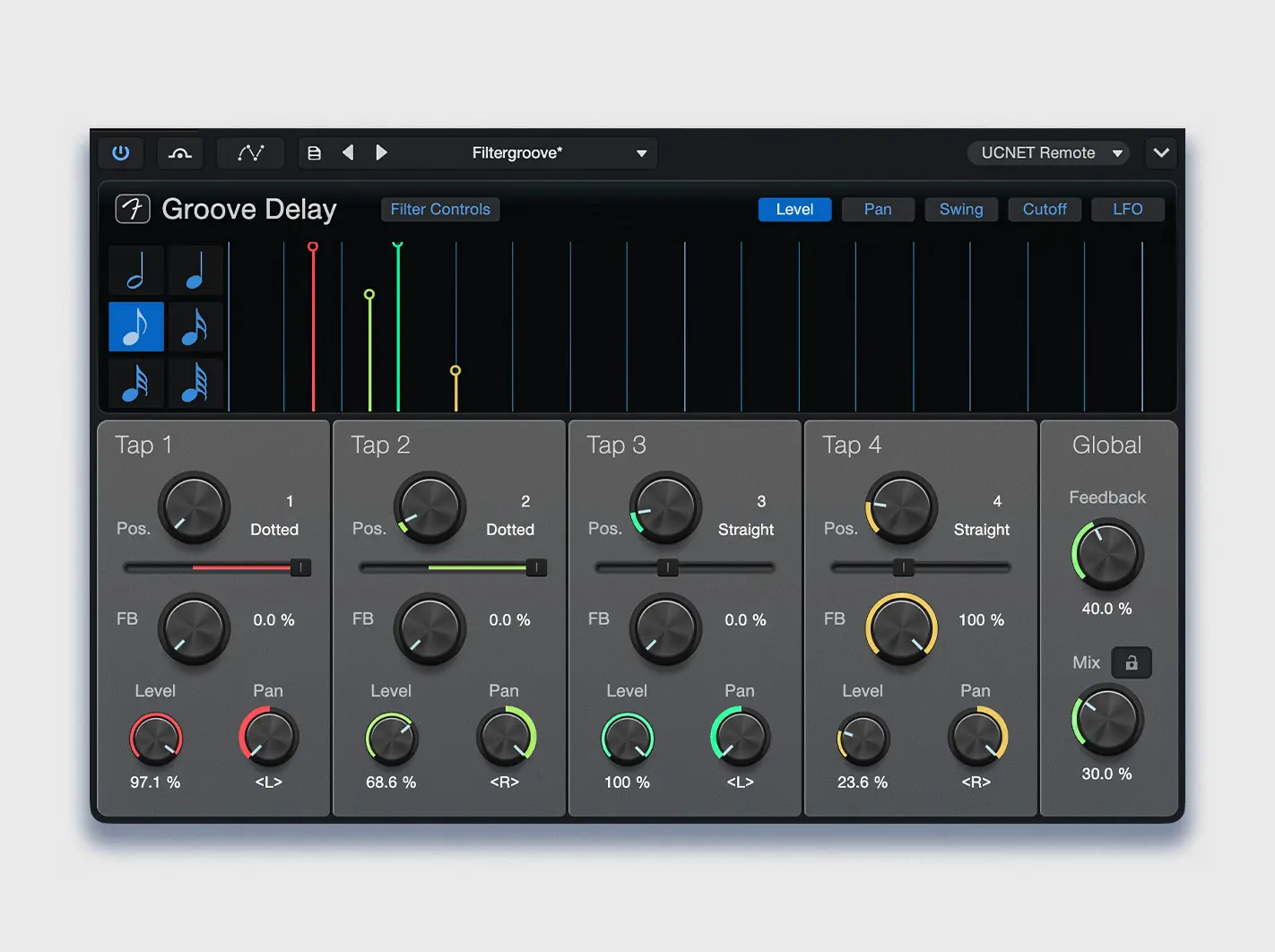 Groove Delay