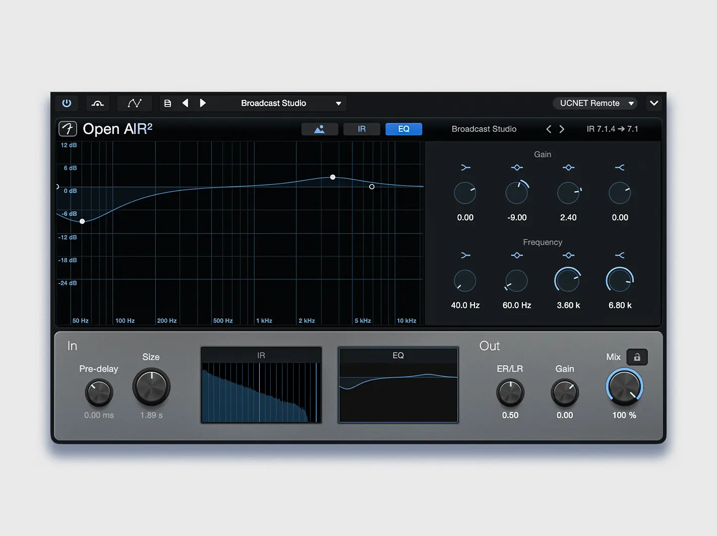 Reverb EQ View