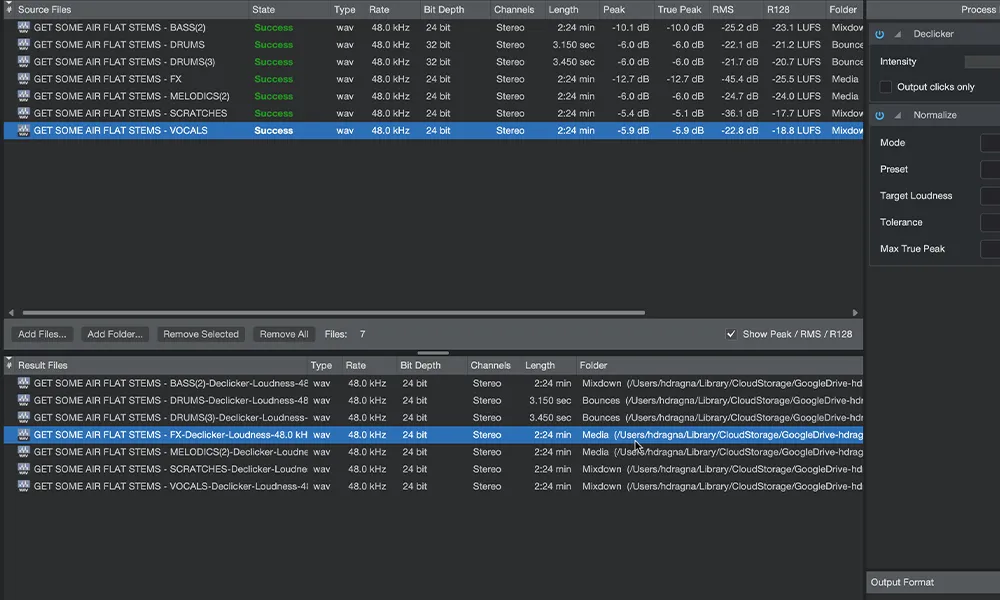 Audio Batch Converter Included