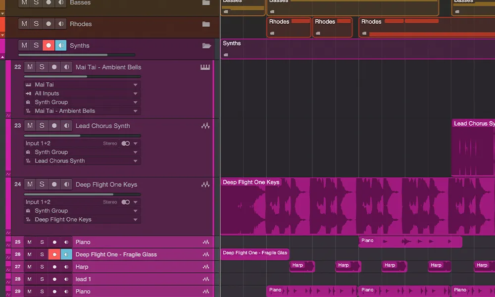 Pitch correction with advanced Melodyne integration