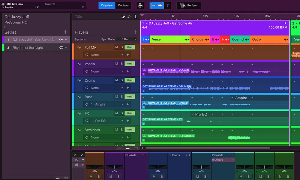 The (Live) Show Page