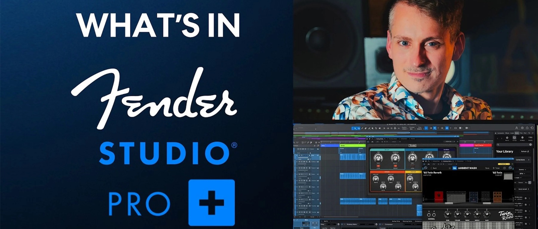 Fender Studio Pro+｜解锁更多专属音色与创作工具